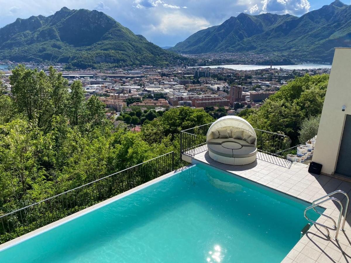 Panoramic Relax Luxury Villa Martina Lake Como Lecco Exterior foto